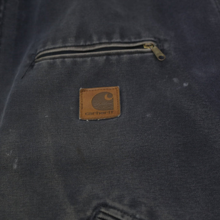 Vintage Carhartt J97 PTL Blanket Lined Detroit Distressed Slightly Distressed Workwear Jacket