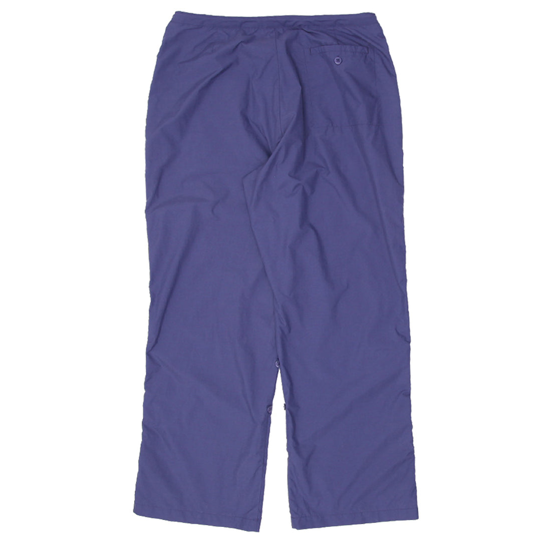 Vintage Ladies Embroidered Nike Logo Nylon Pants