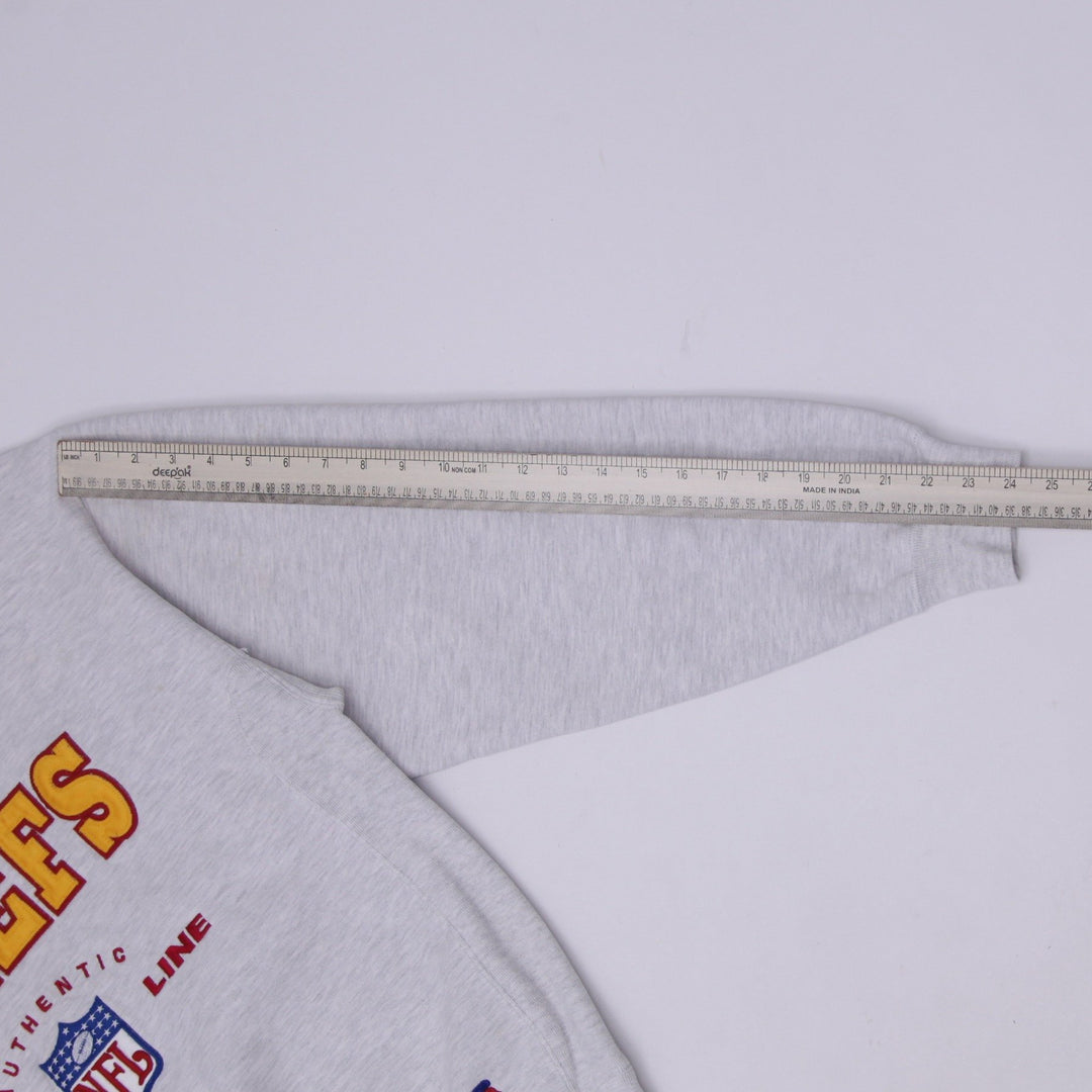 Vintage 90s Russell Athletic Pro Cotton NFL Kansas City Chiefs Sweatshirt M USA