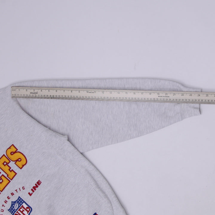 Vintage 90s Russell Athletic Pro Cotton NFL Kansas City Chiefs Sweatshirt M USA