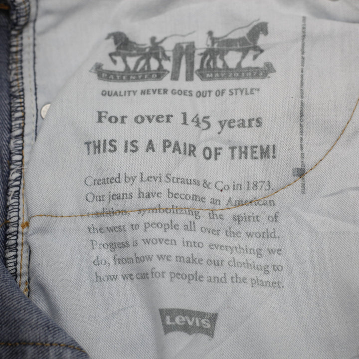 Mens Levi's 505 Regular Fit Straight Leg Denim Jeans Size 36 X 34