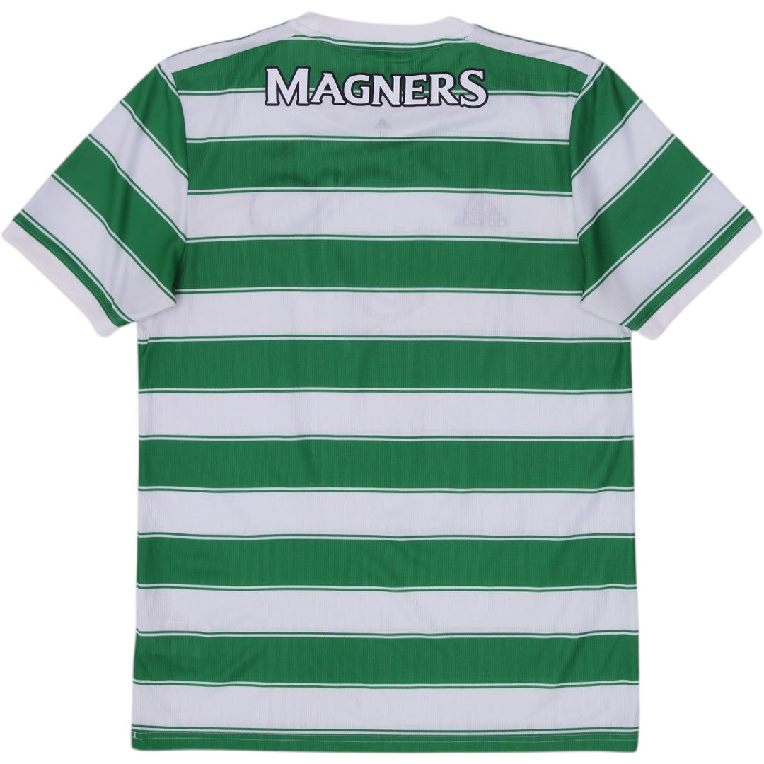 2021-2022 Adidas Celtic Striped Soccer/Football Jersey Size M | Migration_Jerseys - Side View | Fashion Rerun
