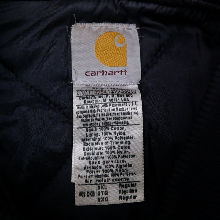 Mens Carhartt V02 DKB Arctic Quilt Lined Vest Duck
