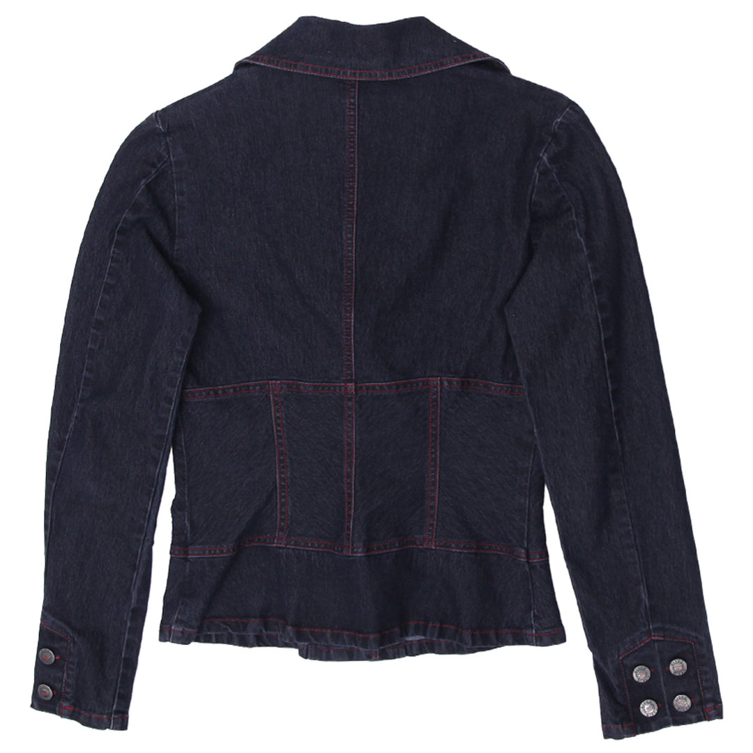 Y2K Ladies Bisou Bisou Denim Jacket - Fashion Rerun Vintage Migration_Jacket