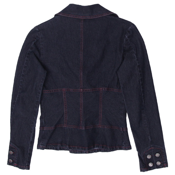 Y2K Ladies Bisou Bisou Denim Jacket - Fashion Rerun Vintage Migration_Jacket