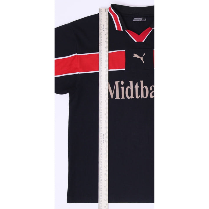 Vintage 99s-00s Puma FC Midtjylland Home Football Shirt Jersey Size L