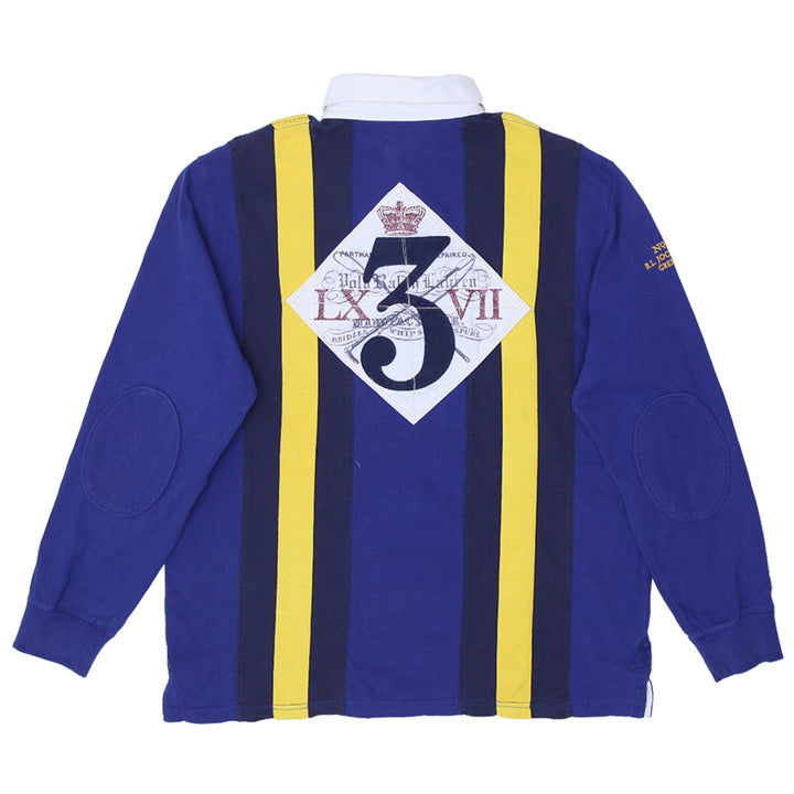 Vintage Polo Ralph Lauren Racing Stables Rugby Shirt - Fashion Rerun Vintage Migration_T-Shirt