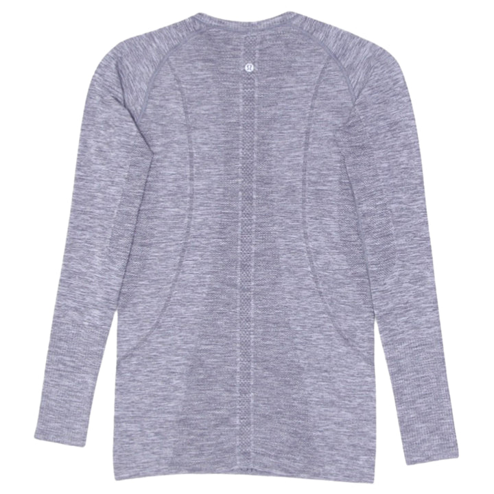Ladies Lululemon Stretch Long Sleeve Sports T-Shirt
