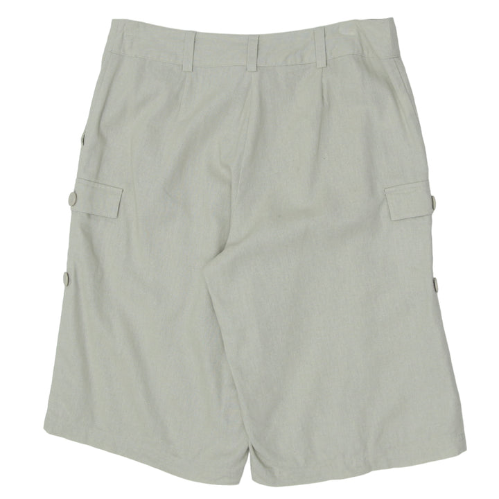 Ladies Cargo Linen Shorts