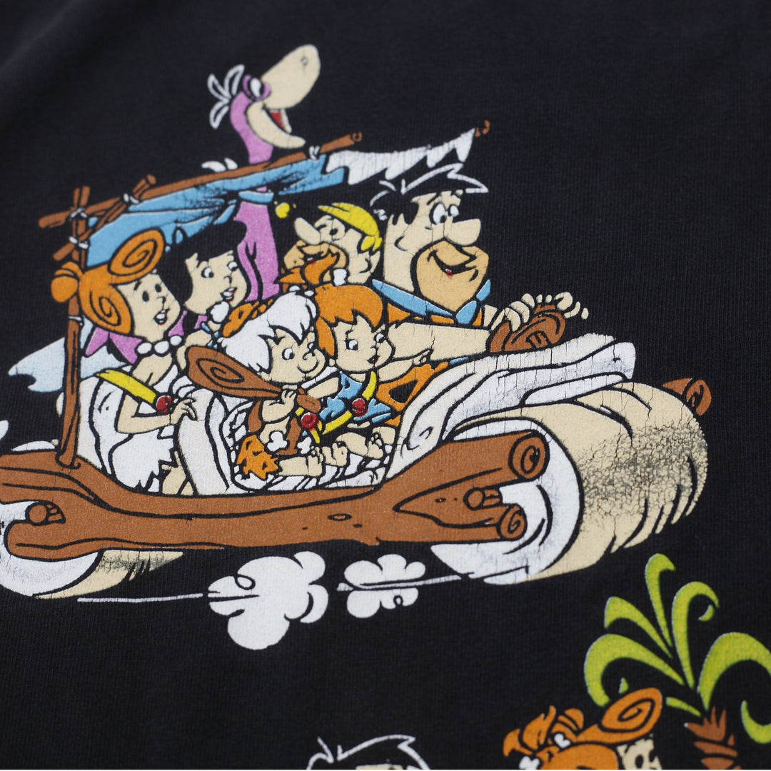Vintage 90s The Flintstones All Over Print T Shirt Yabba Dabba Doo Heavyweight L