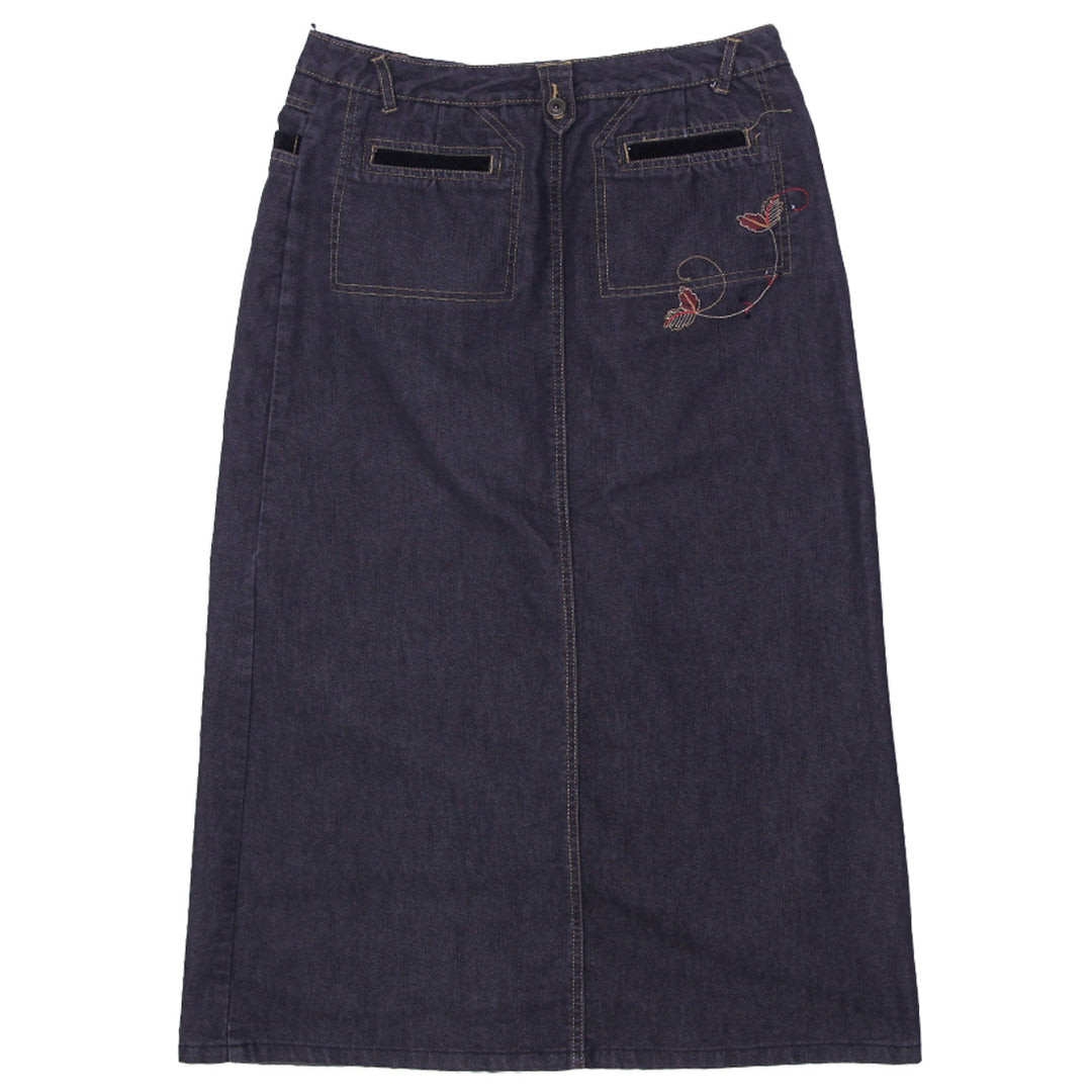 Y2K Ladies Lana Sport Long Denim Skirt