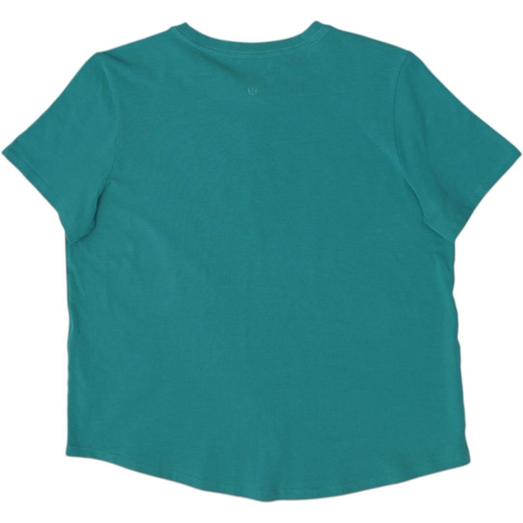 Ladies Lululemon Love Crew Short Sleeve Pima Cotton T-Shirt Size 10