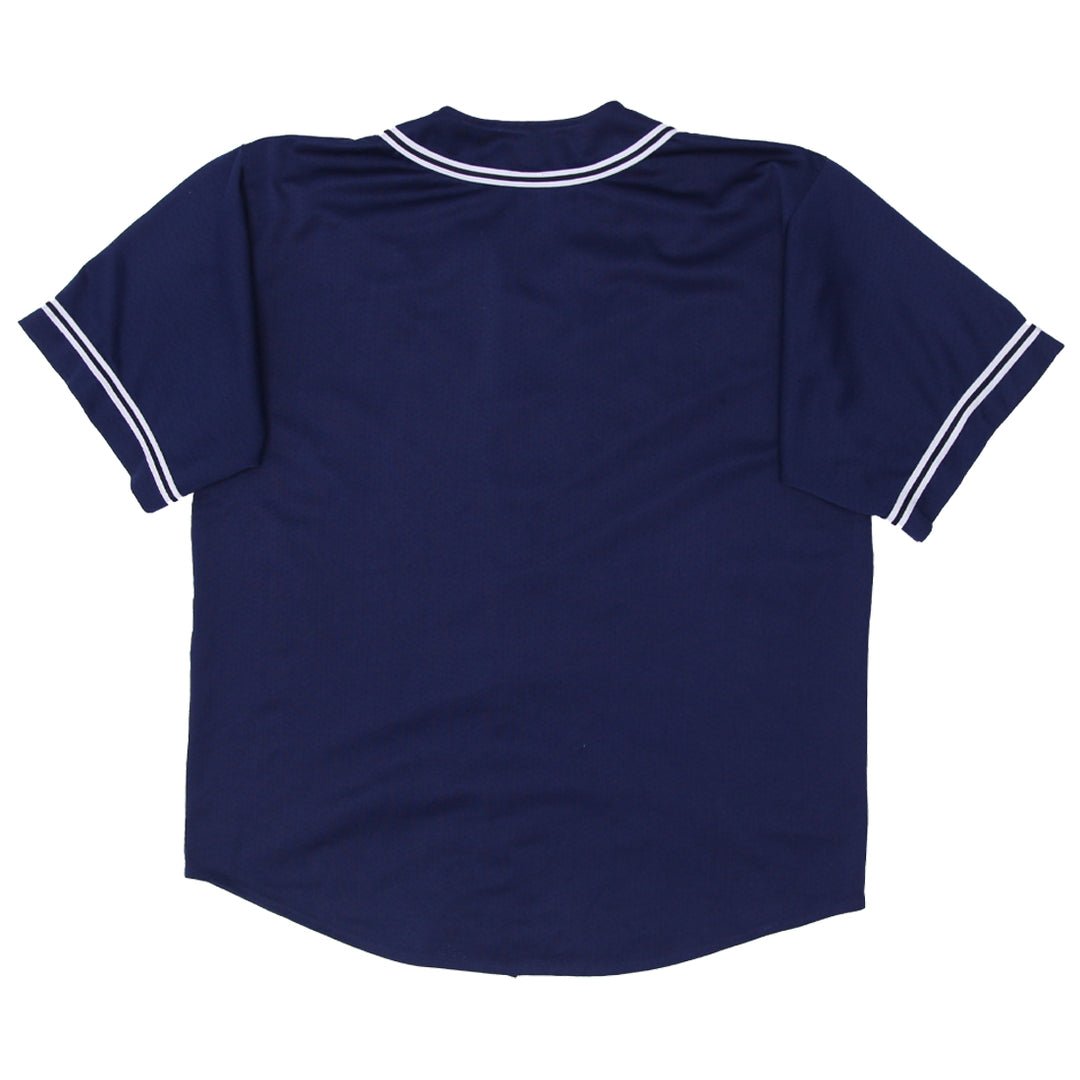 Vintage Tommy Sports Navy Blue Baseball Jersey Size XL - Fashion Rerun Vintage Migration_Jersey