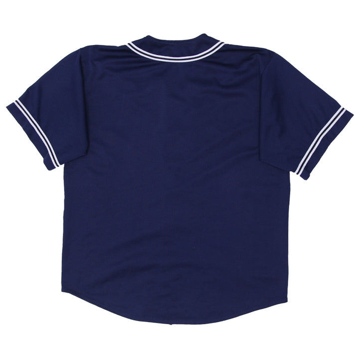 Vintage Tommy Sports Navy Blue Baseball Jersey Size XL - Fashion Rerun Vintage Migration_Jersey