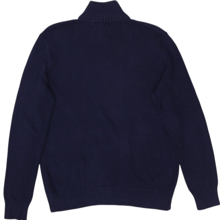 Vintage Mens Polo Ralph Lauren Cotton Button Collar Sweater Size M