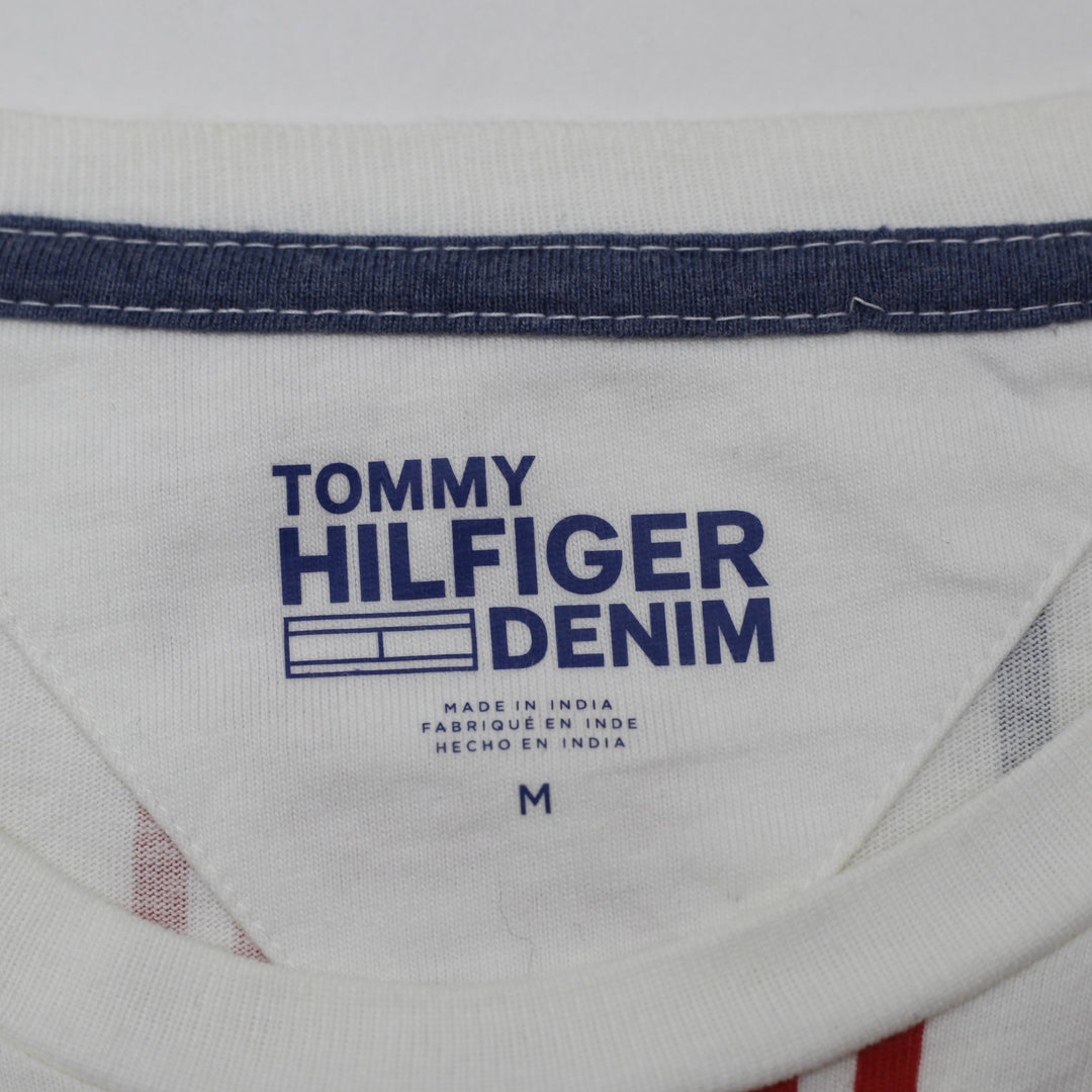 Mens Tommy Hilfiger All Over Print Short Sleeve T-Shirt Size M