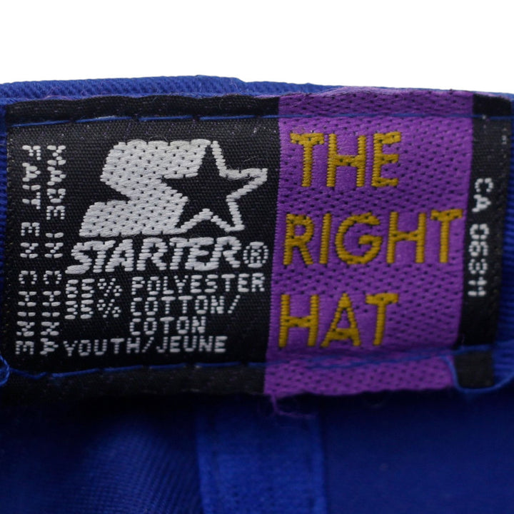 Vintage Youth Boys Starter Baseball Cap Blue Jays Logo Adjustable Fit