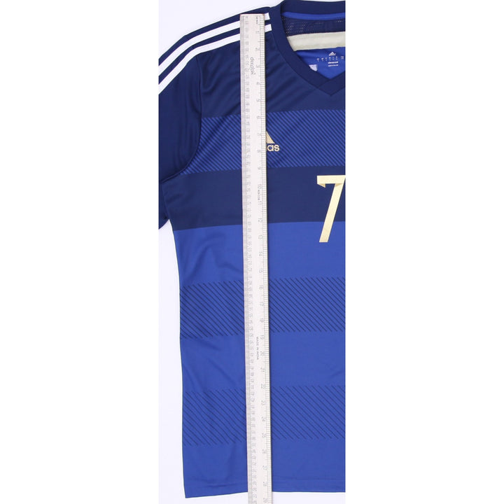 Mens Adidas Argentina 2014 Away Football Jersey Di Maria #7 Size L World Cup