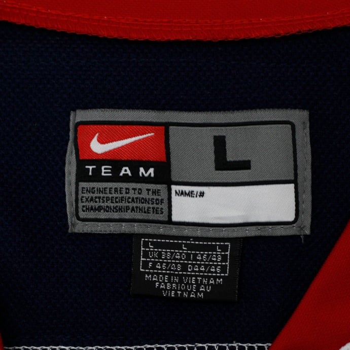 Vintage Nike USA Parise #9 Hockey Jersey