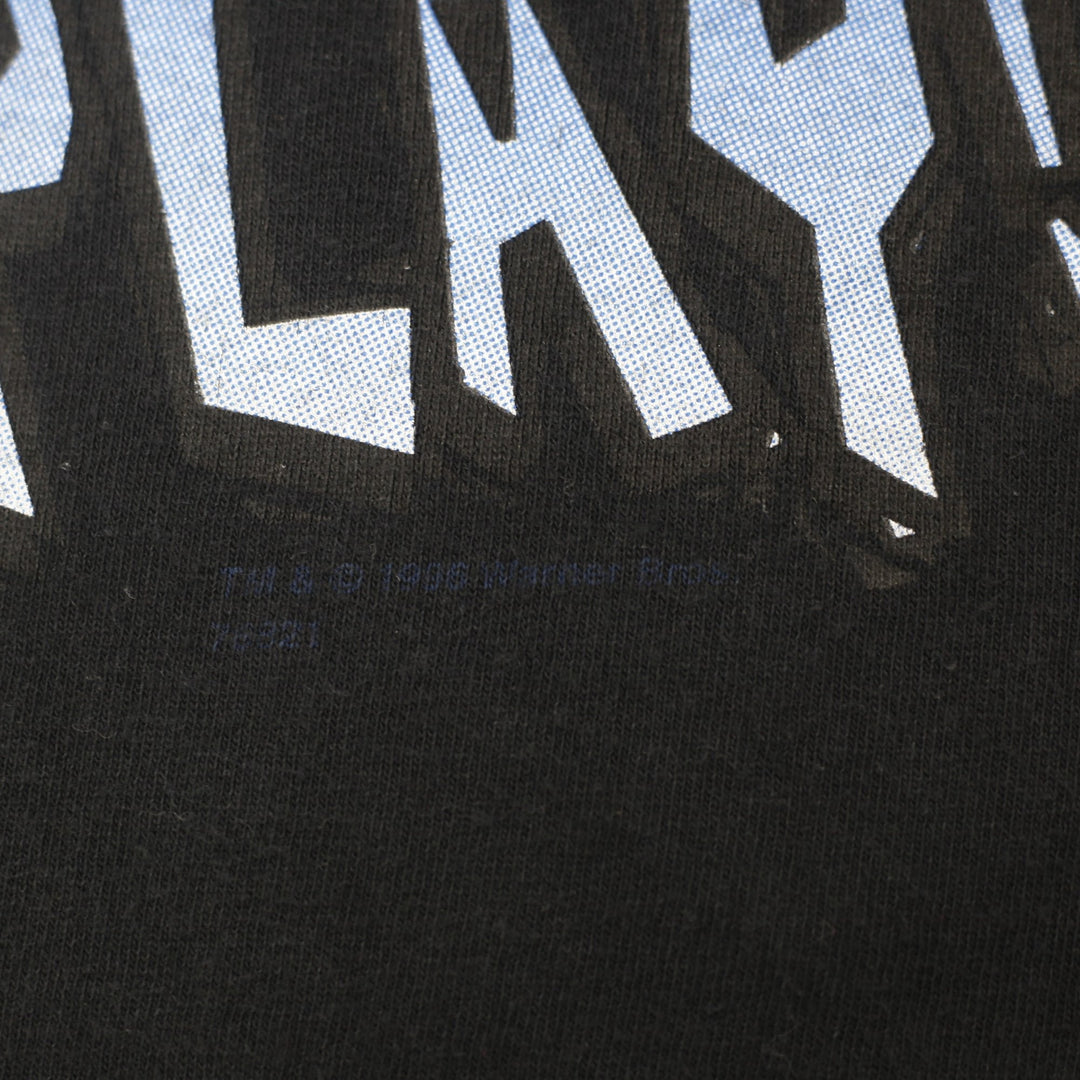 Vintage 1996 Space Jam Taz "Outta My Way" Long Sleeve Graphic T-Shirt