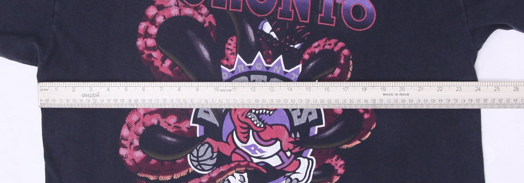 Vintage 1994 Mens Toronto Raptors NBA Basketball Graphic T-Shirt Size XL | Migration_T-Shirts - View 7 | Fashion Rerun