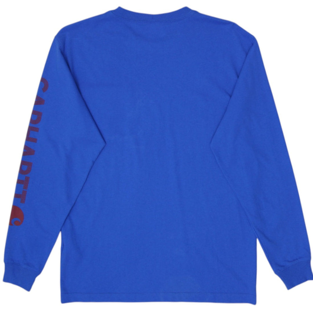 Mens Carhartt Loose Fit Long Sleeve Workwear Shirt Size S | Migration_Sweatshirts - Side View | Fashion Rerun
