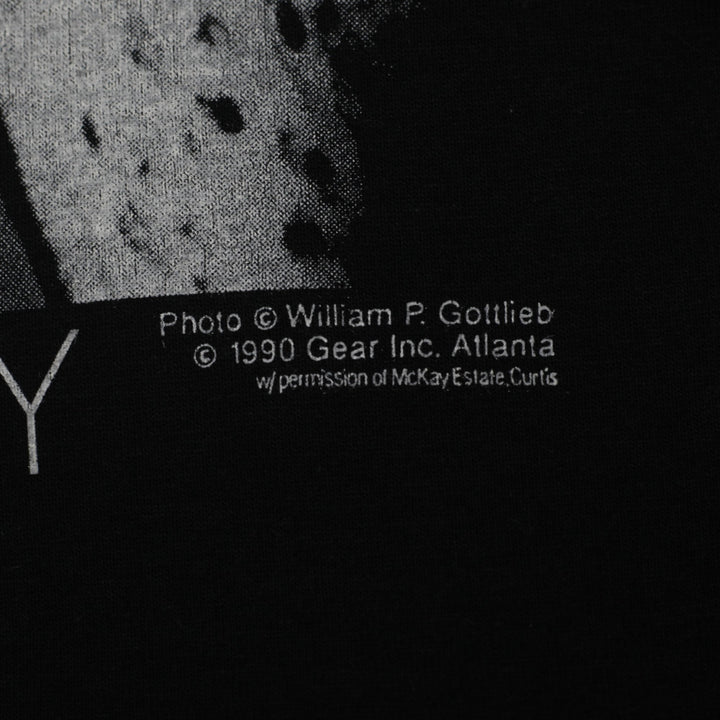Vintage 1990 Gear Inc Billie Holiday William P Gottlieb Concert T-Shirt Size XL