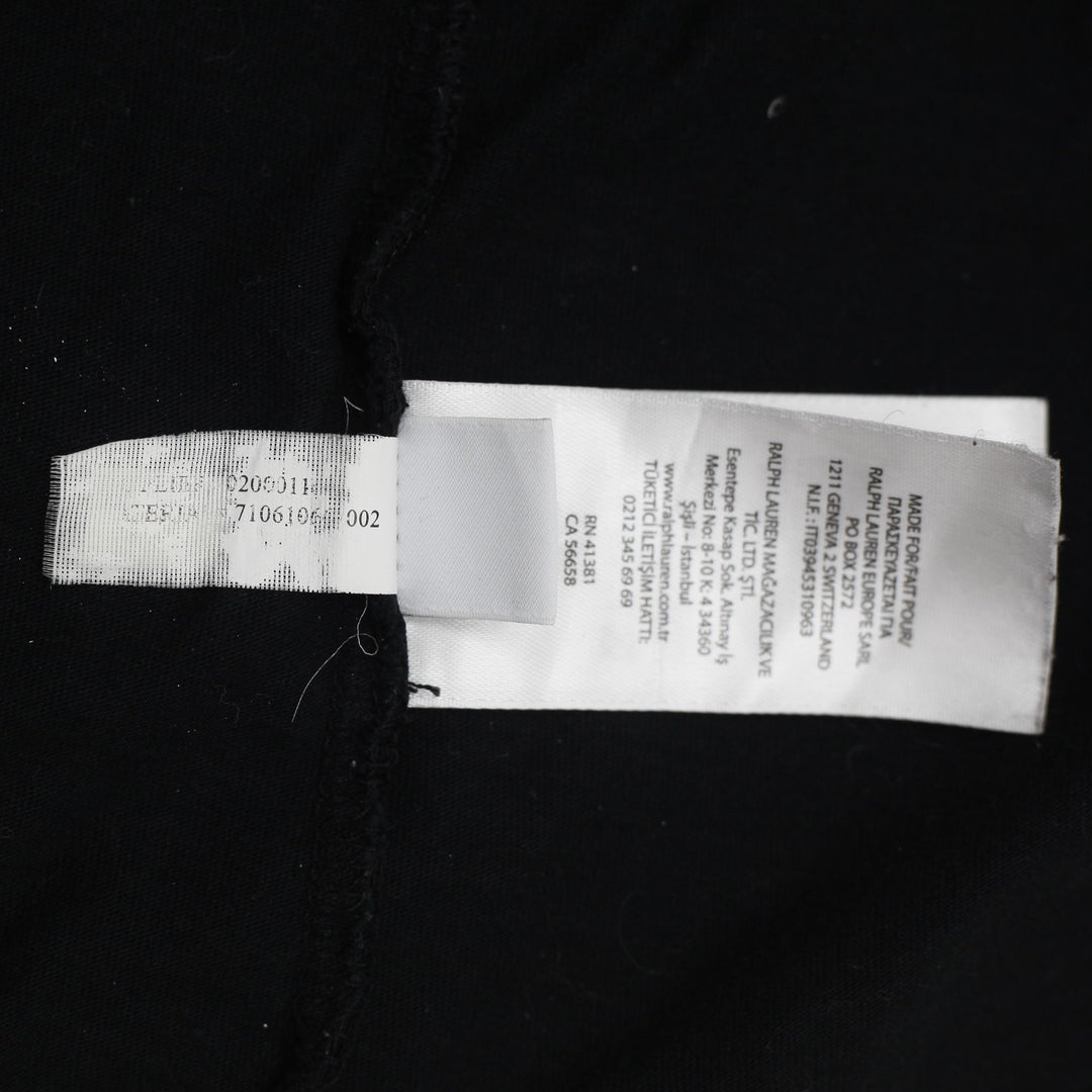 Mens Polo Ralph Lauren Black T-Shirt Size M