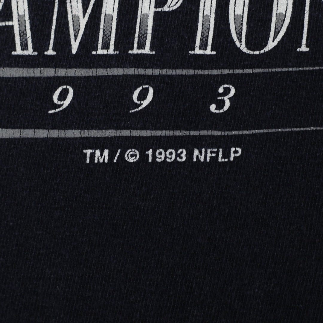 Vintage 1993 Dallas Cowboys Super Bowl XXVII Champions Made in the USA Size XL | Migration_T-Shirts - Detail | Fashion Rerun