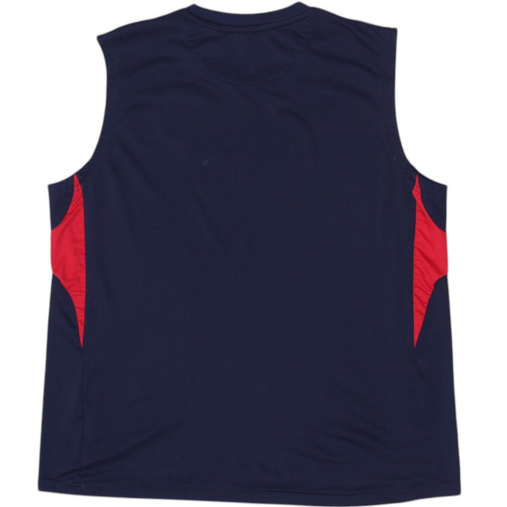 England Training Vest Football Jersey Size XL | Migration_Jerseys - Side View | Fashion Rerun