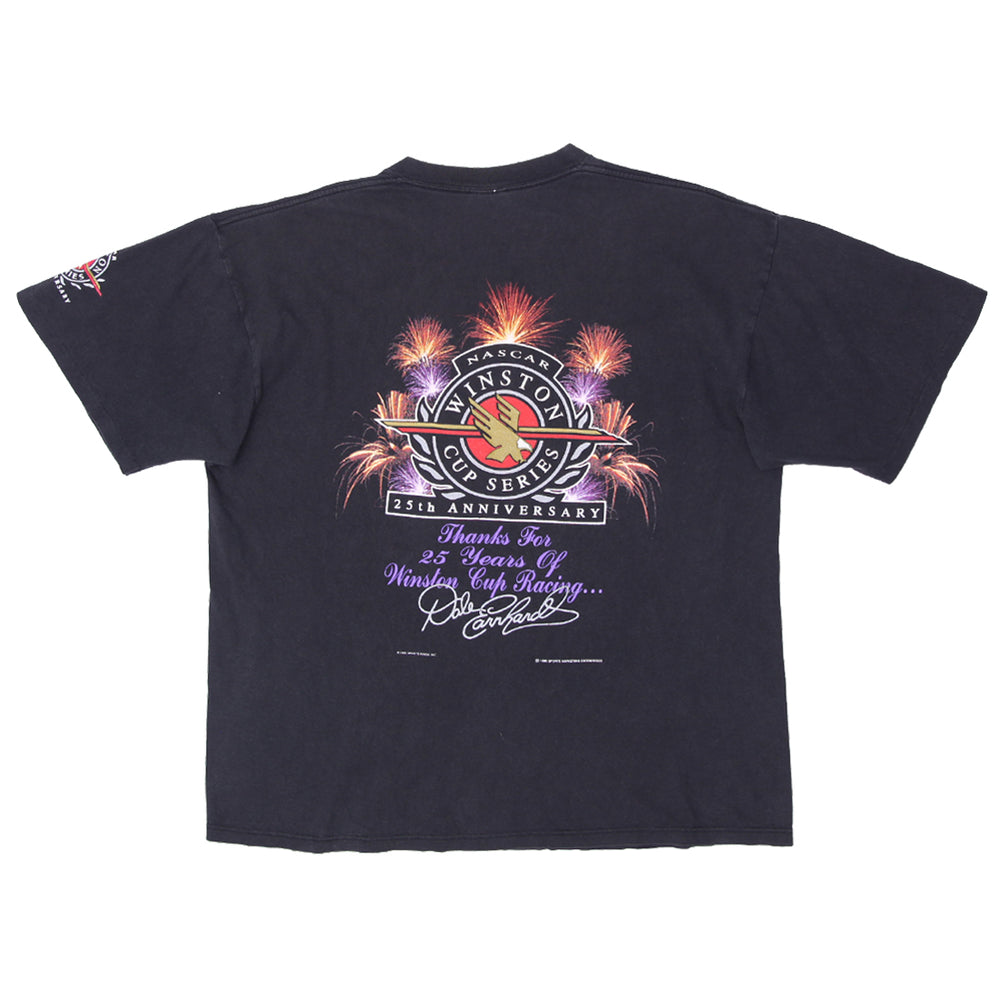 1995 Vintage Nascar Winston Cup Series 25th Anniversary T-Shirt Single Stitch XL - Fashion Rerun Vintage Migration_T-Shirt