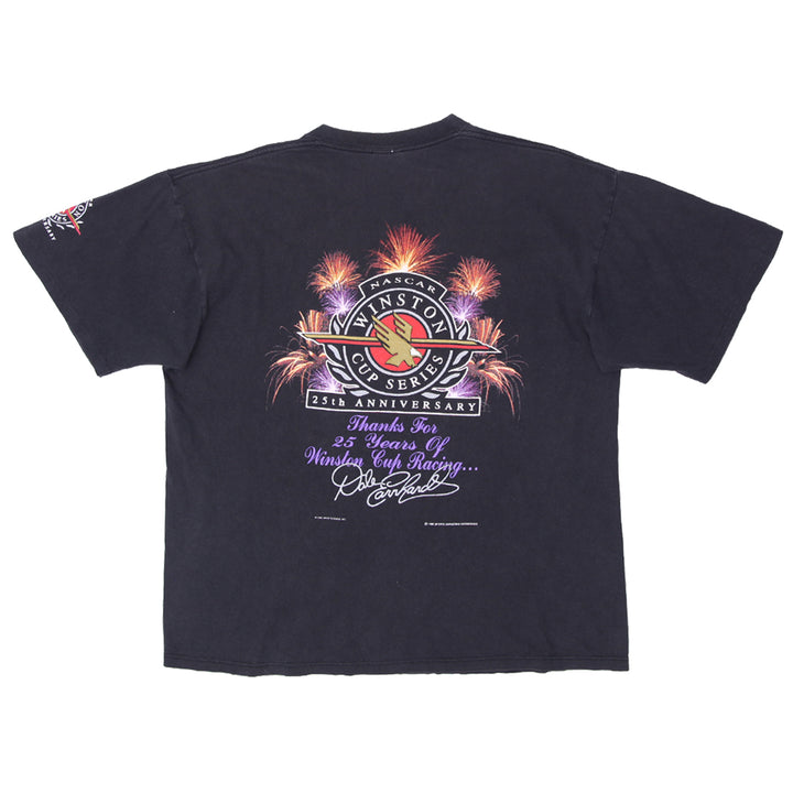1995 Vintage Nascar Winston Cup Series 25th Anniversary T-Shirt Single Stitch XL - Fashion Rerun Vintage Migration_T-Shirt