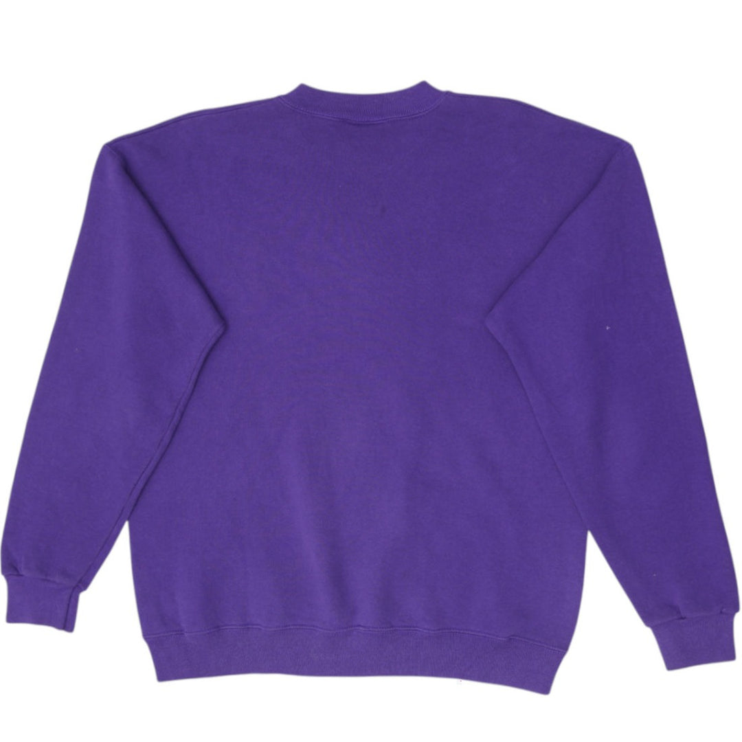 Vintage 90s Nutmeg Mills Northwestern Rose Bowl Sweatshirt Purple Crewneck