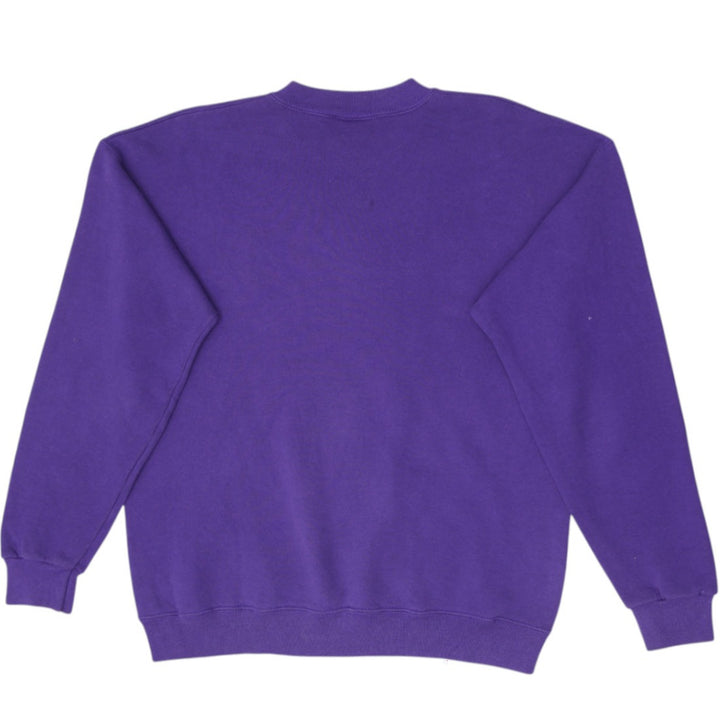Vintage 90s Nutmeg Mills Northwestern Rose Bowl Sweatshirt Purple Crewneck