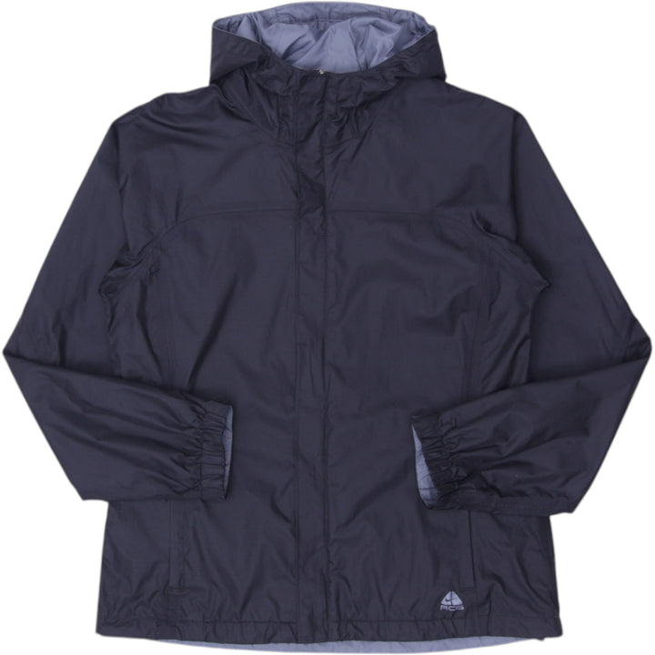 Vintage Ladies Nike ACG Windbreaker Black Hooded Lightweight M