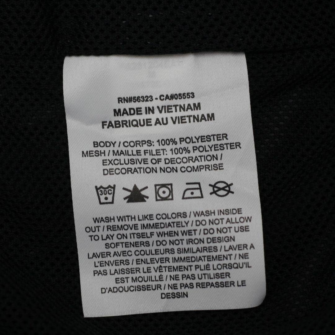 Mens Nike Solid Black Quick-Dry Swim Trunks Board Shorts Size Medium