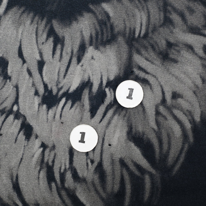 Vintage Mens Liquid Blue T-Shirt Black Wolf Graphic Cotton | Migration_T-Shirts - View 6 | Fashion Rerun