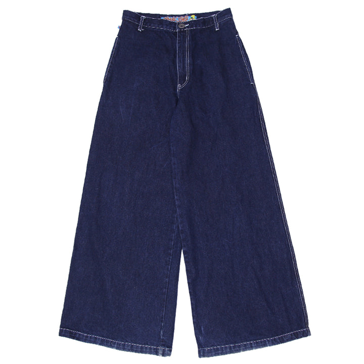 Vintage Snake Eyes High Waist Wide Leg Jeans Ladies - Fashion Rerun Vintage Migration_Pants