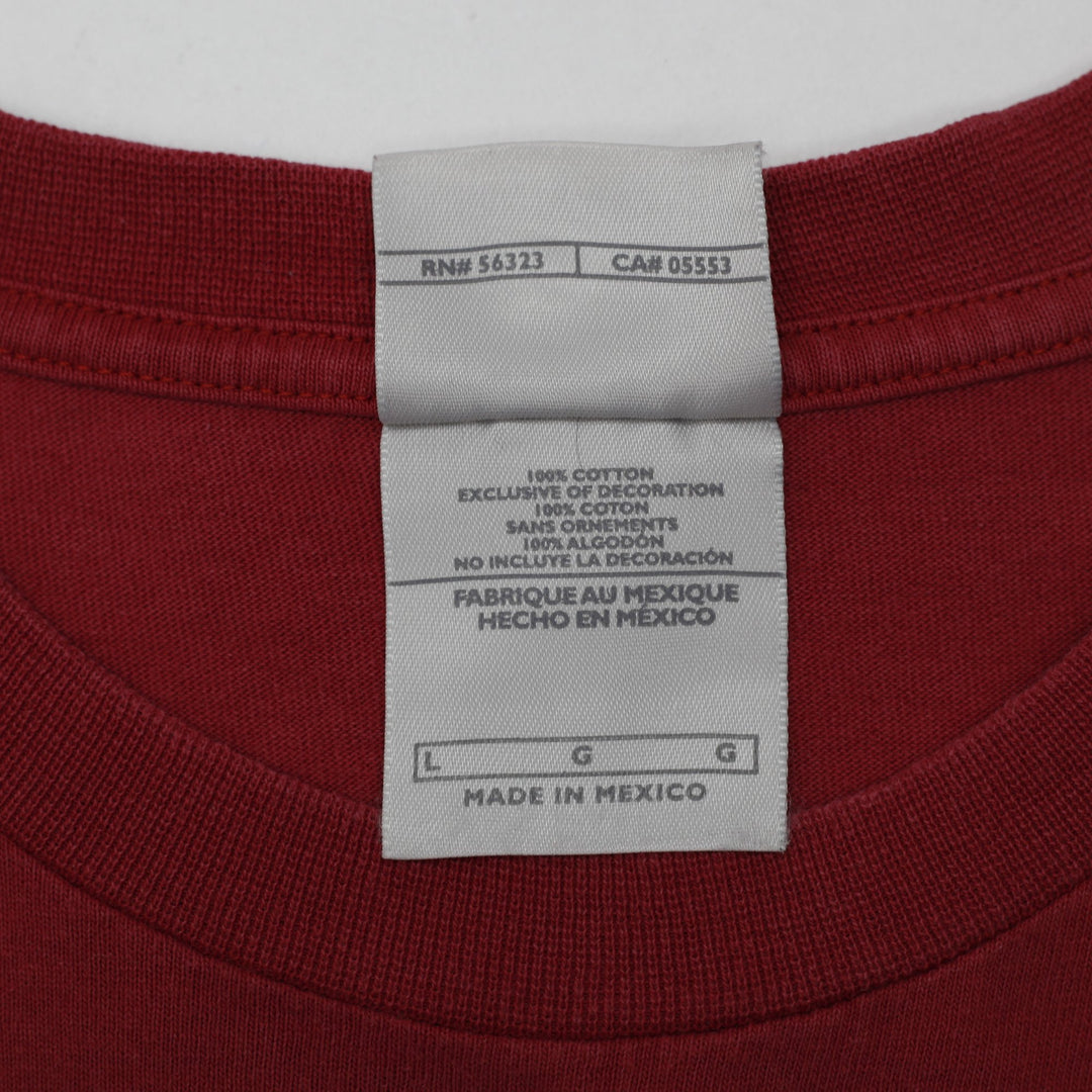 Vintage Mens Nike Mini Swoosh Crewneck T-Shirt Size L