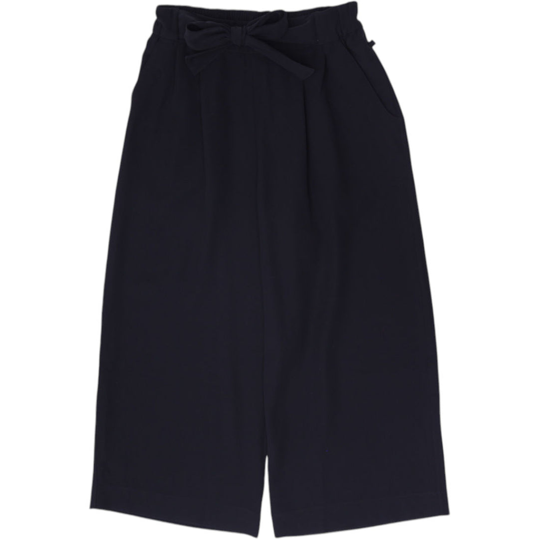 Ladies Lululemon On The Fly Wide Leg Cropped Woven Travel Trousers Culottes