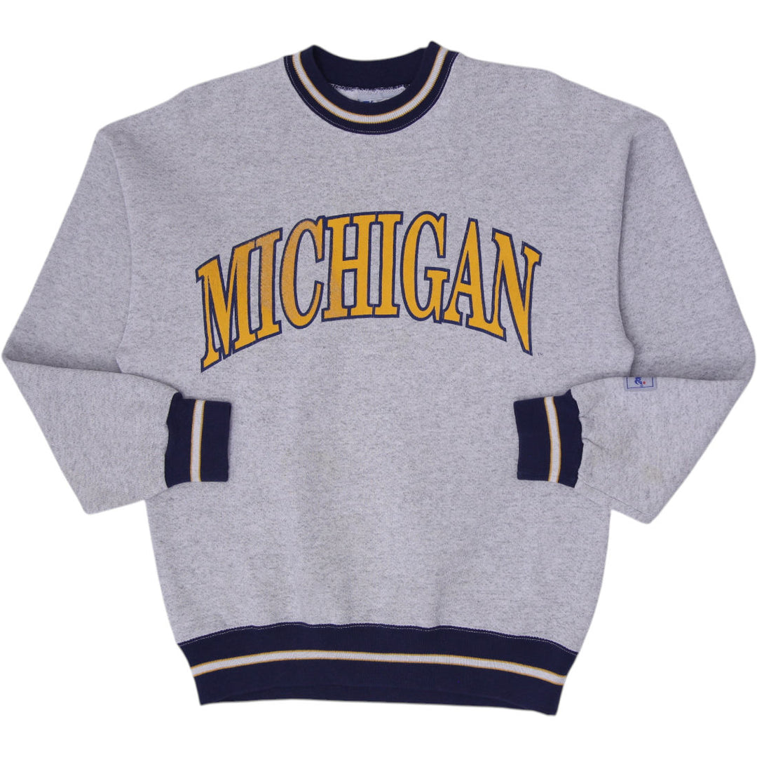 Vintage 90s Michigan Wolverines Crewneck Sweatshirt Size M