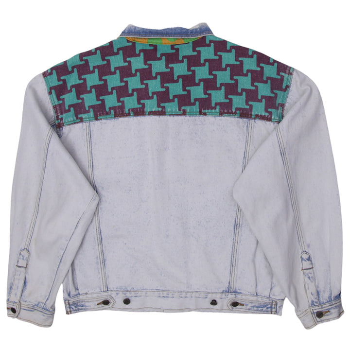 Vintage GET USED Classic Jeans RN 71554 by Elie Patchwork Denim Jacket