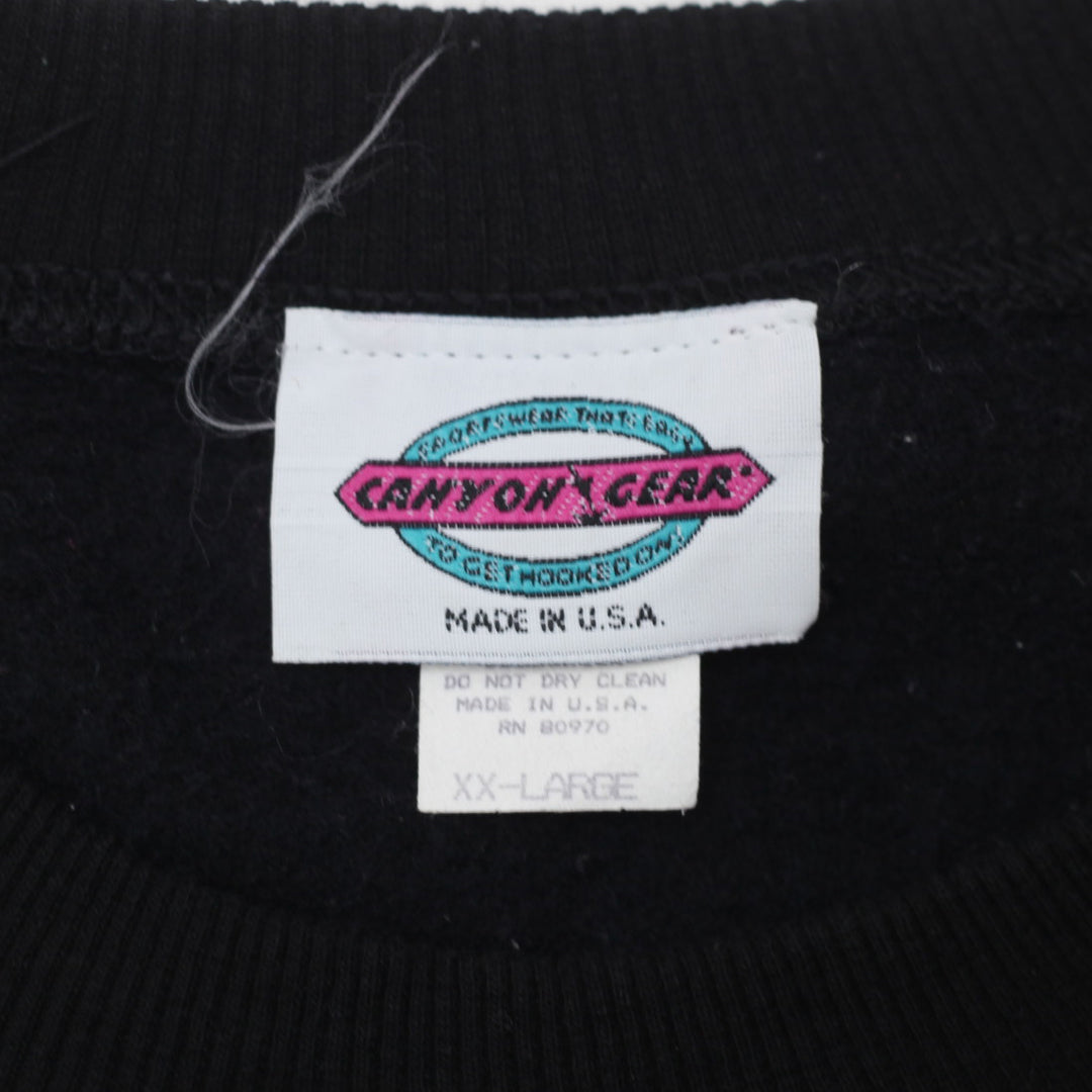 Vintage Canyon Gear "RMS Titanic" Embroidered Sweatshirt XXL Made In USA - Fashion Rerun Vintage Migration_Sweaters