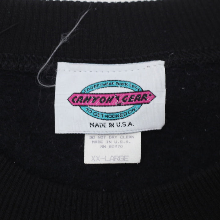 Vintage Canyon Gear "RMS Titanic" Embroidered Sweatshirt XXL Made In USA - Fashion Rerun Vintage Migration_Sweaters