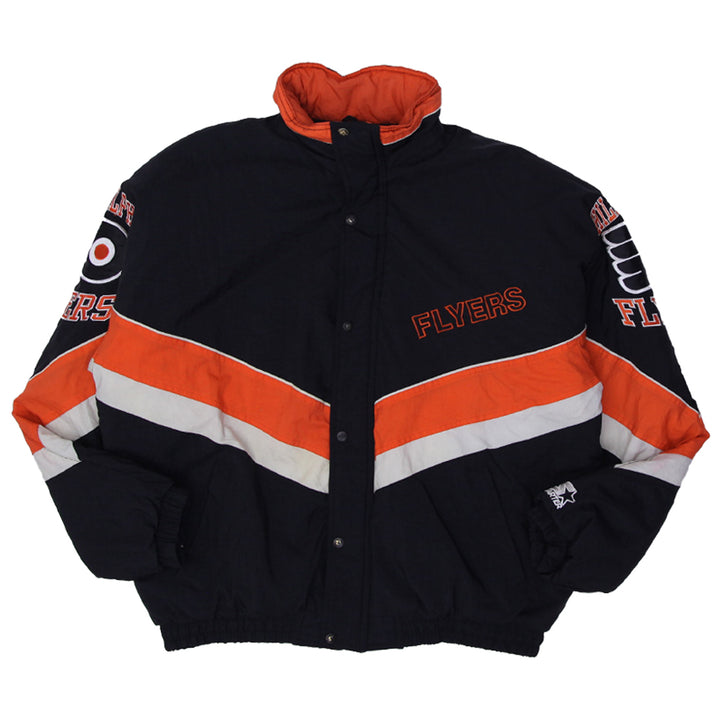 Vintage 1990s Philadelphia Flyers Starter Full Zip Jacket