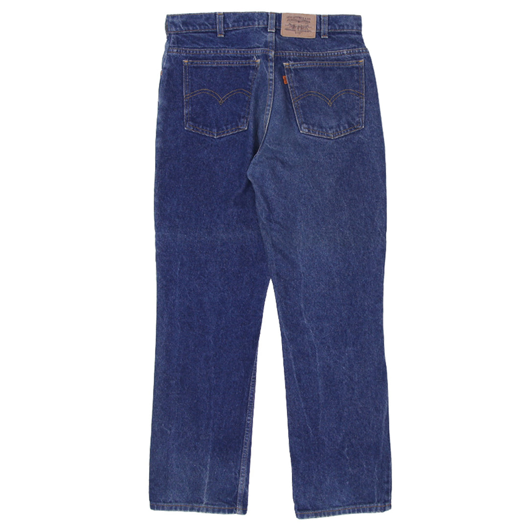 Vintage Levi's 619 Orange Tab Straight Leg Jeans | Migration_Pants UAENAT20 - Side View | Fashion Rerun