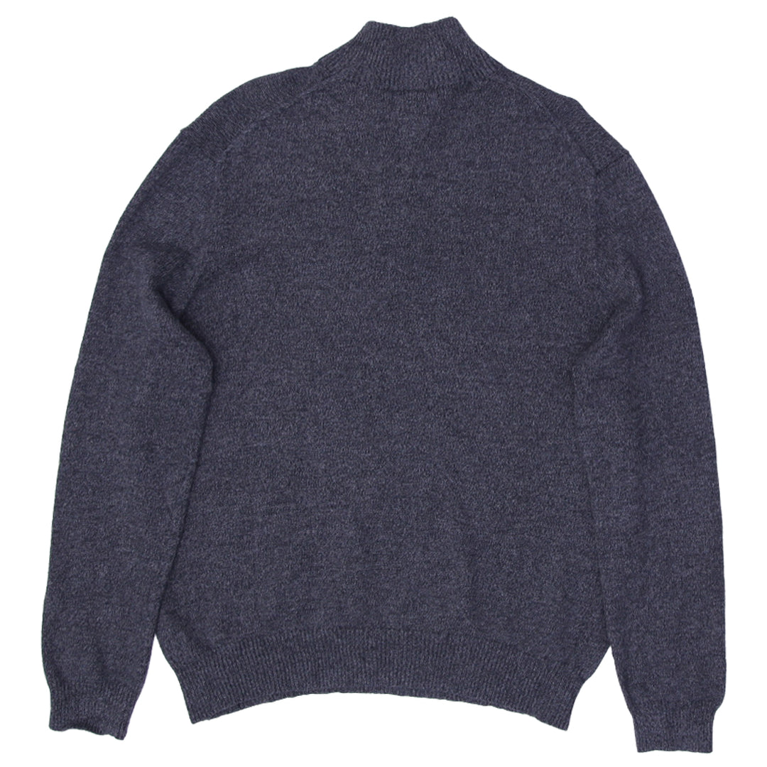 Mens Polo Ralph Lauren Quarter Zip Gray Sweater