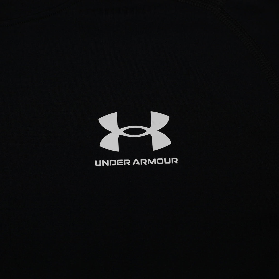 Mens Under Armour HeatGear Compression Short Sleeve Shirt Black Size M