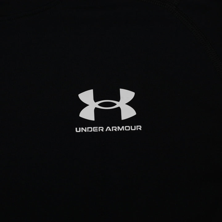 Mens Under Armour HeatGear Compression Short Sleeve Shirt Black Size M