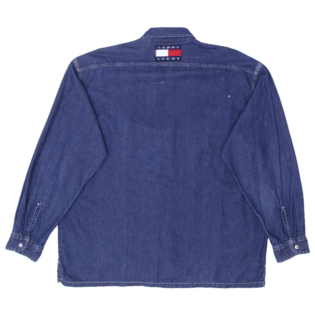 Vintage Tommy Hilfiger Sport Tech Denim Shirt - Fashion Rerun Vintage Migration_Shirt